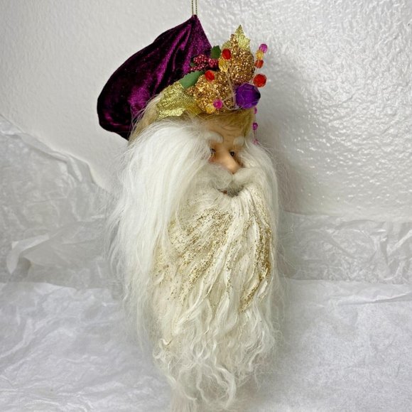 Santa Claus Christmas Ornament 10" Collectible New WT - Picture 7 of 11